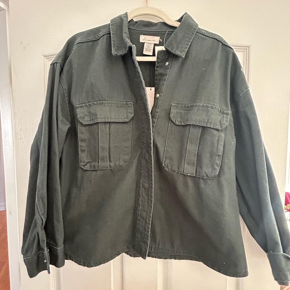 If it were me button down jacket